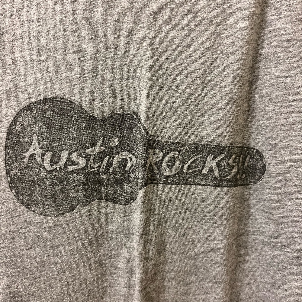 Unisex Austin Rocks Tee - Picture 2 of 3